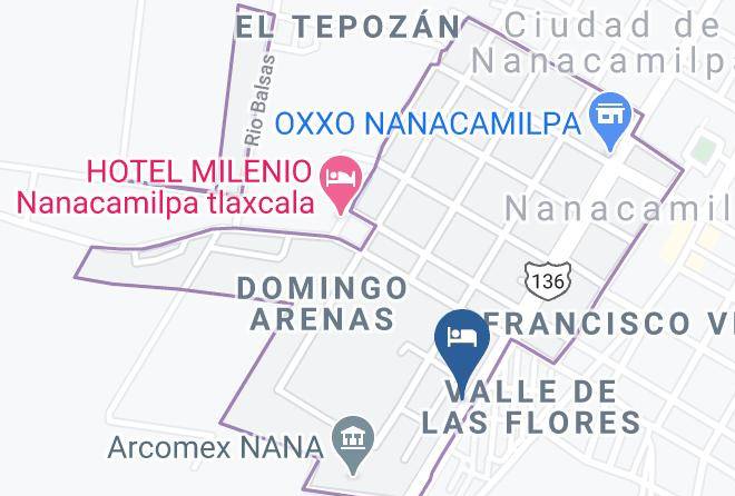 Nanacamilpa De Mariano Arista - Hotel Luciernaga Maps