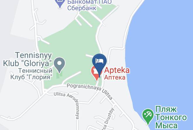 Gelendzhik - Hotel Ludmila Maps