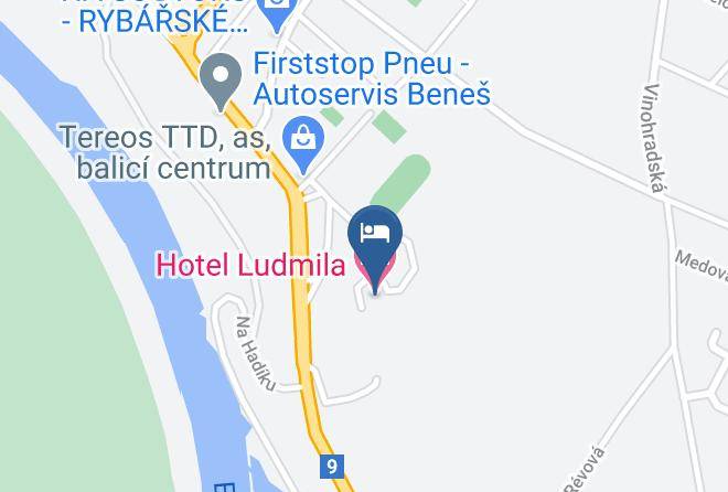 Hotel Ludmila Map