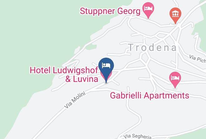 Bolzano - Hotel Ludwigshof & Luvina Maps
