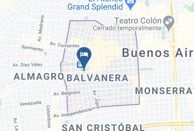Balvanera - Hotel Luey Maps