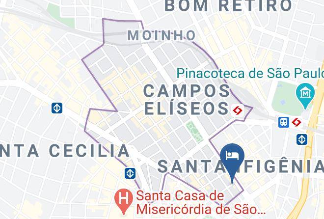 Sao Paulo Republica - Hotel Lugus Maps