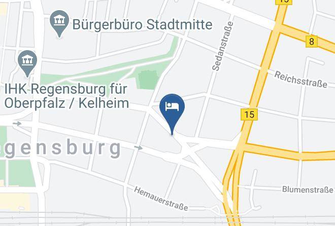 Regensburg - Hotel Luis Zentrum Regensburg Maps