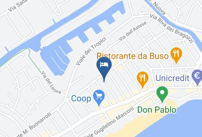 Hotel Luisa Di Vidali Rita Map