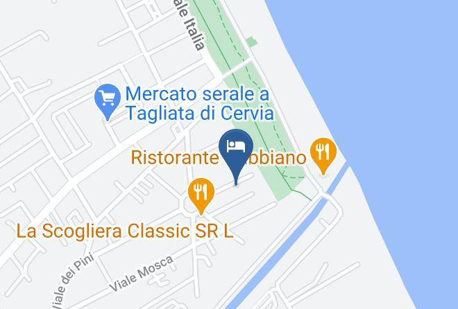 Forli - Hotel Luisa Maps
