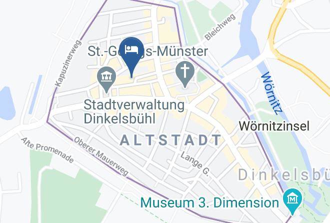 Ansbach - Hotel Luise Maps