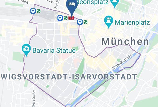 Munich District - Hotel Luitpold Munchen Maps