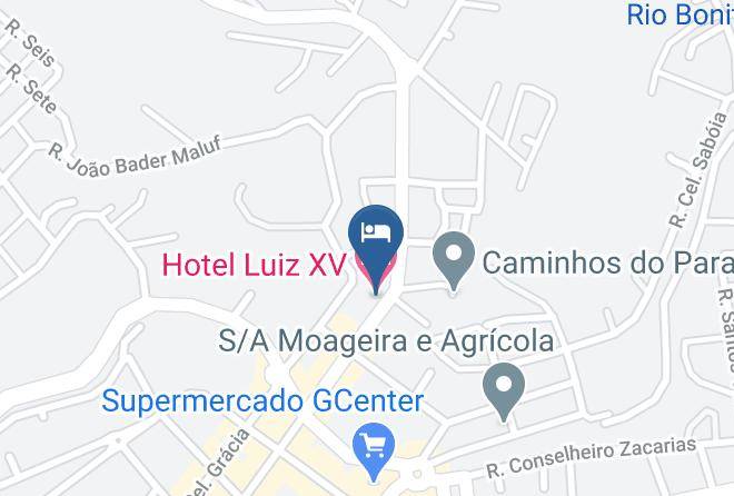 Irati - Hotel Luiz Xv Maps