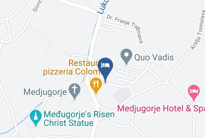 Hercegovacko Neretvanski - Hotel Luka & Kathy Maps