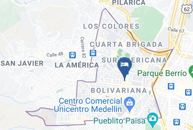 Medellin - Hotel Lukas Maps