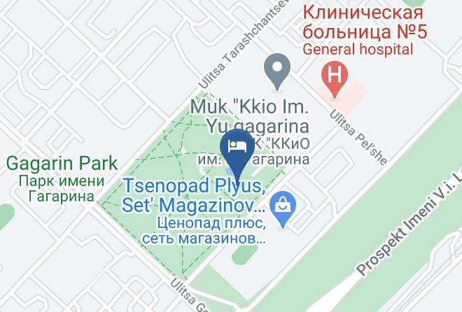 Volgograd - Hotel Lukomorye Maps