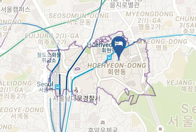 Junggu - Hotel Lumia Myeongdong Maps