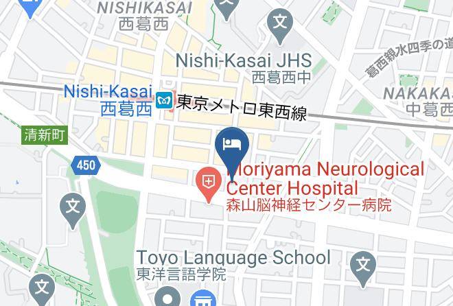 Edogawa Ward - Hotel Lumiere Nishikasai Maps