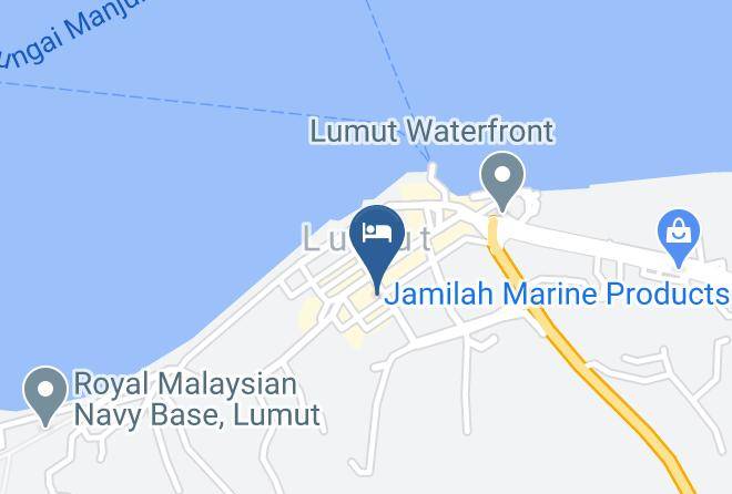 Dinding - Hotel Lumut Water Maps