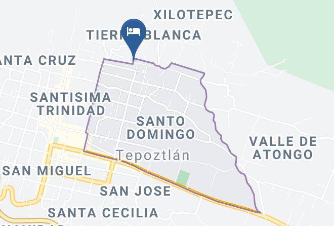 Tepoztlan - Hotel Luna Ambar Maps