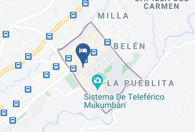 Libertador - Hotel Luna Azul Maps