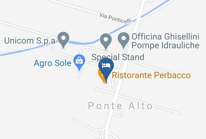 Ferrara - Hotel Luna Blu Maps
