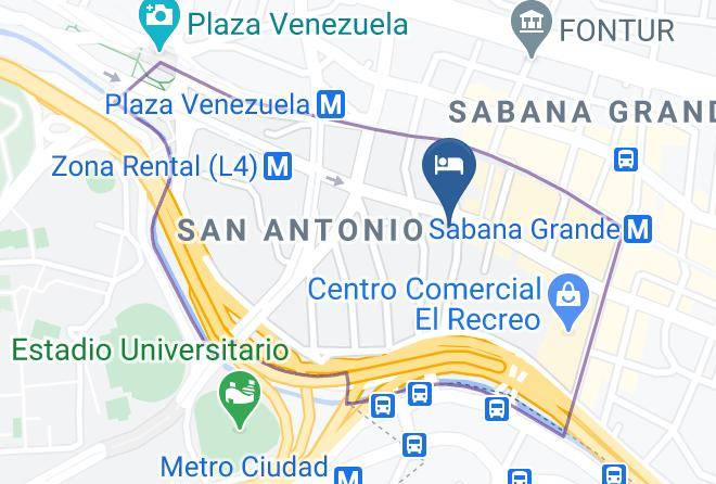 Caracas - Hotel Luna Maps