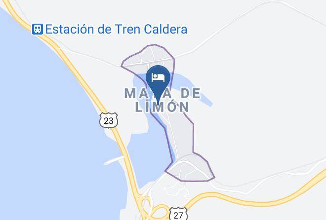 Esparza - Hotel Luna De Mata De Limon Maps