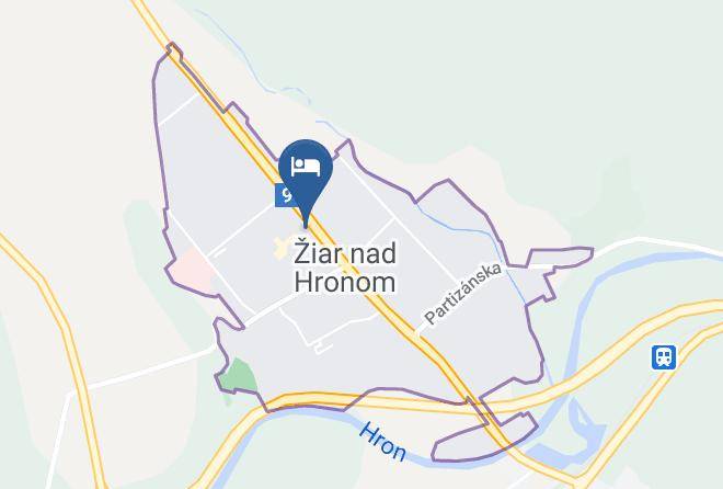 Ziar Nad Hronom - Hotel Luna Maps