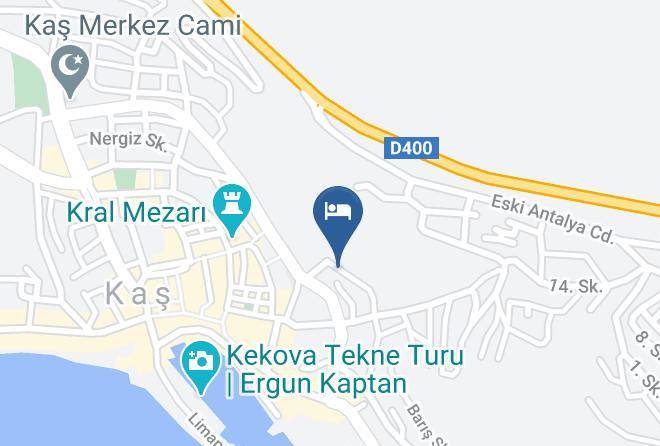 Kas - Hotel Luna Kas Maps