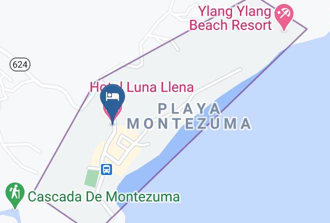 Cobano - Hotel Luna Llena Maps