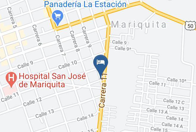Mariquita - Hotel Luna Llena Maps