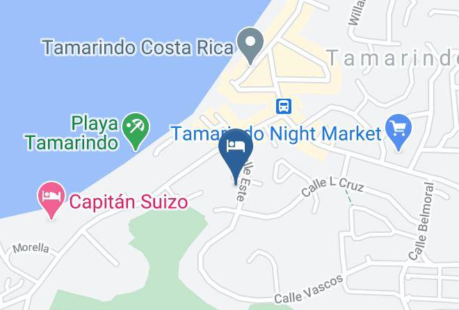 Santa Cruz - Hotel Luna Llena Maps