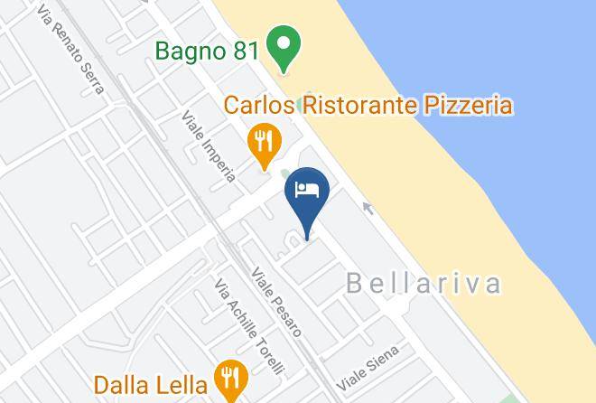 Rimini - Hotel Luna Rimini Maps