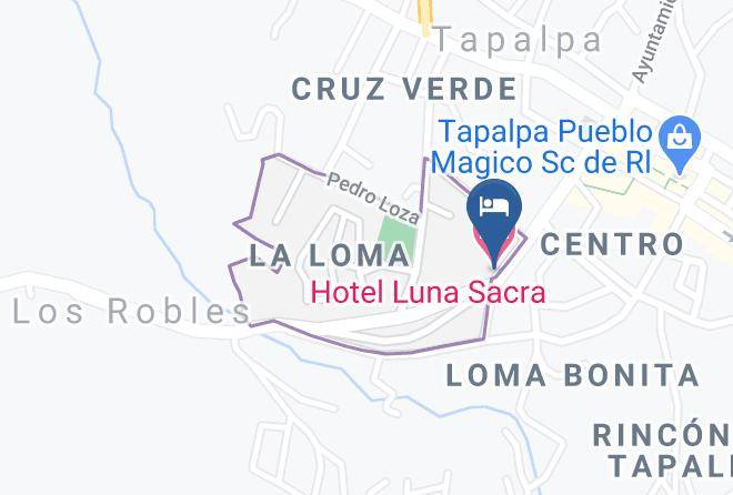 Tapalpa - Hotel Luna Sacra Maps