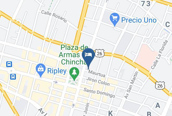 Chincha - Hotel Luna Maps
