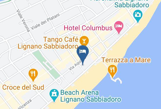 Udine - Hotel Luna Maps