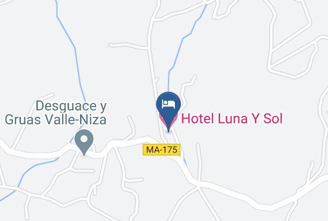 Malaga - Hotel Luna Y Sol Maps