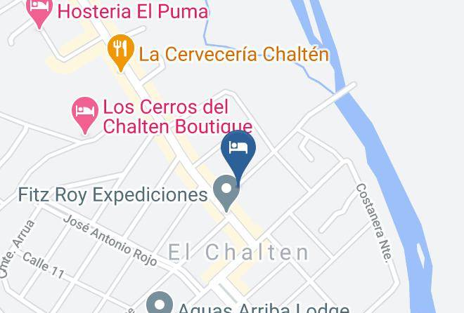 Lago Argentino - Hotel Lunajuim Maps