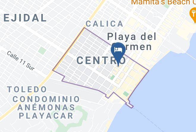 Solidaridad - Hotel Lunasol Maps