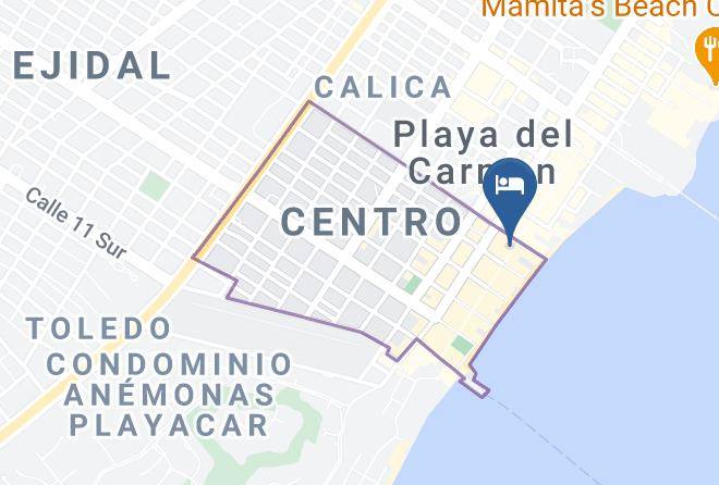 Solidaridad - Hotel Lunata Maps