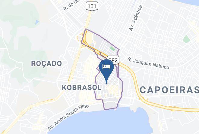 Sao Jose - Hotel Lunes Maps