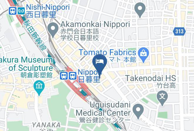 Arakawa Ward - Hotel Lungwood Maps