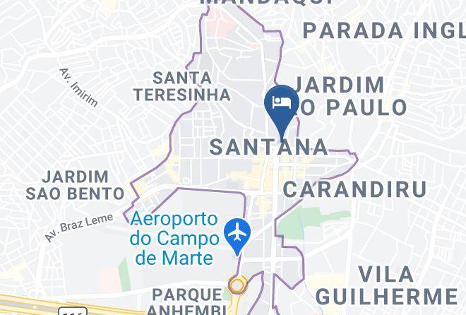 Sao Paulo Santana - Hotel Luni Maps