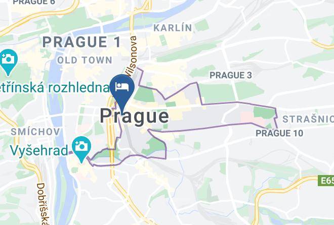 Prague - Hotel Lunik Maps