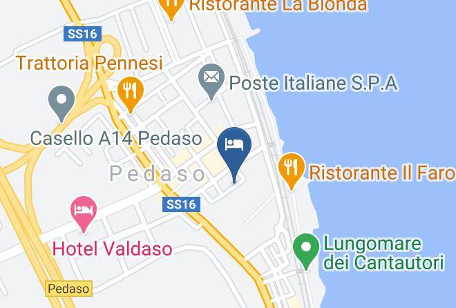 Fermo - Hotel Lunika Maps