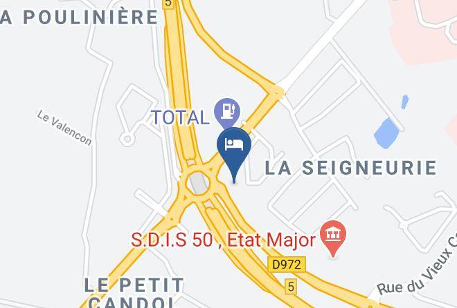 Manche - Hotel Lunotel Saint Lo Maps