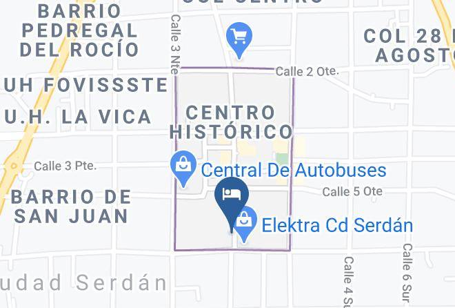 Chalchicomula De Sesma Municipality - Hotel Lupita Maps