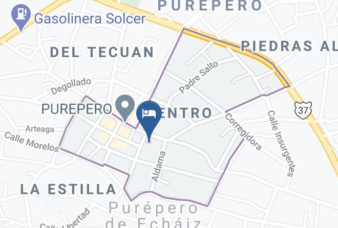 Purepero - Hotel Lupita Maps