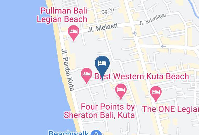 Badung Regency - Hotel Lusa Maps