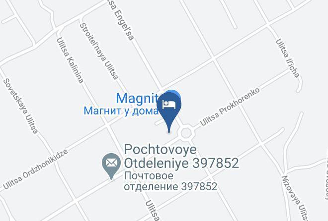 Hotel Lushnikovskaya Map