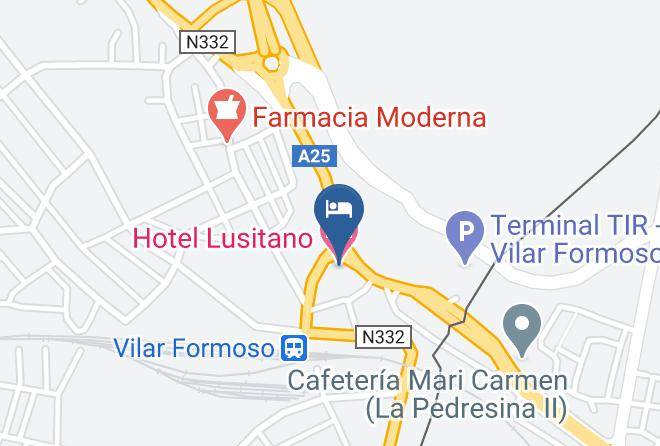 Almeida - Hotel Lusitano Maps