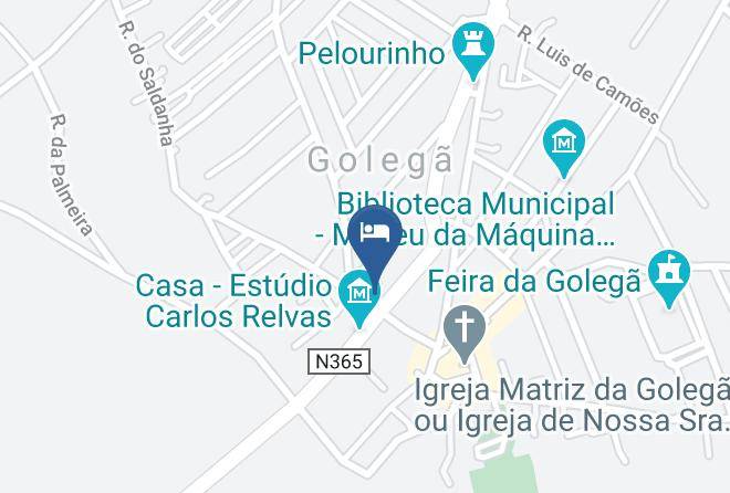 Golega - Hotel Lusitano Maps