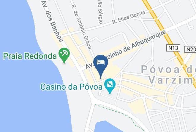Hotel Luso Brasileiro Map