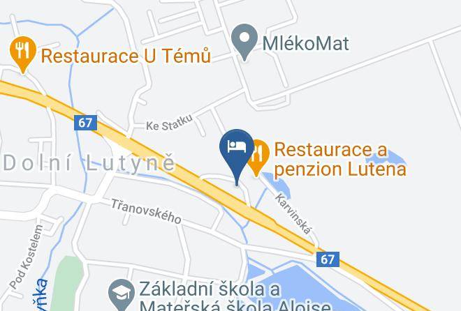 Karvina - Hotel Lutena Maps